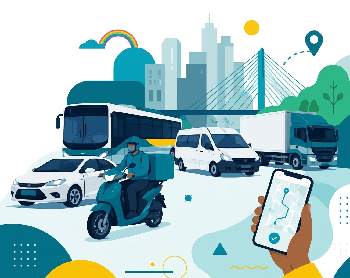 Encontre profissionais de serviços de transporte e logistica